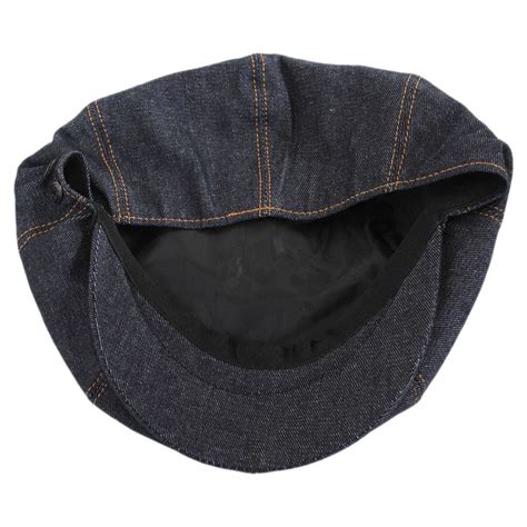 Jaxon Hats Denim Cotton Newsboy Cap Newsboy Caps