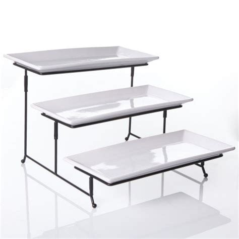 Free shipping on orders over $39. ChefLand 3 Tier Rectangular Serving Platter, Three Tiered ...