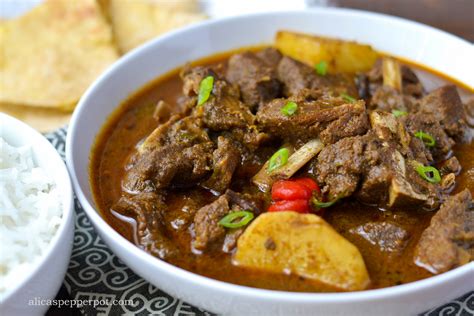 Guyanese Style Goat Curry Alicas Pepperpot