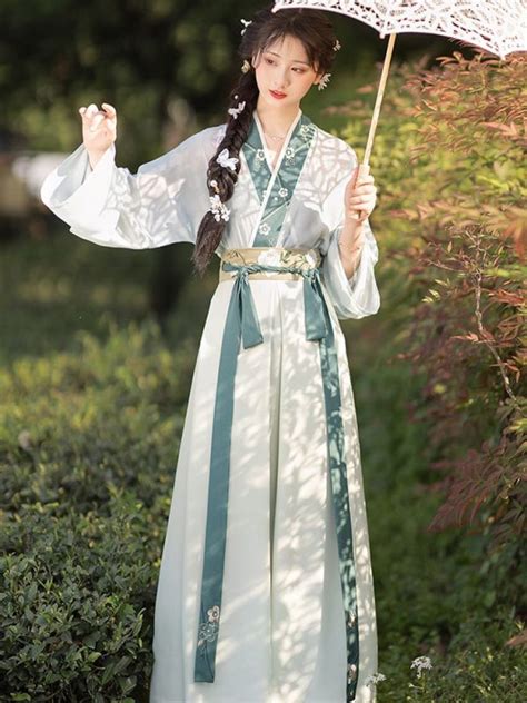Chinese Traditional Costume Song Dynasty Retro Hanfu Dress Female Hanfumodern