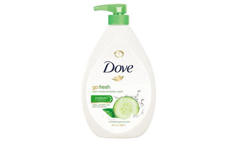 Dove Body Wash Pump Cucumber And Green Tea 34 Oz Groupon