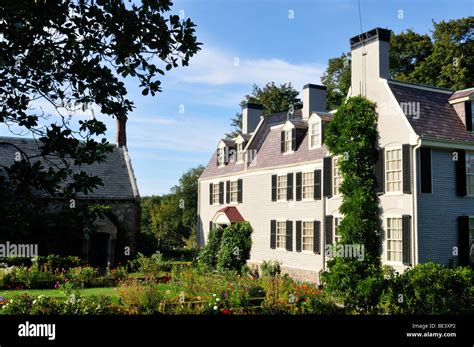 Historic home of President John Quincy Adams in Quincy, Massachusetts