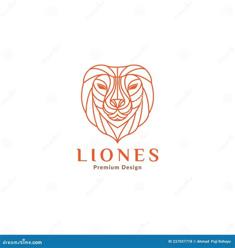 Line Polygon Face Lioness Logo Design Vector Graphic Symbol Icon Sign