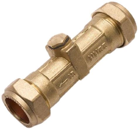 Brass Barrier Pipe Double Check Valve Polyguard 34inch 25mm