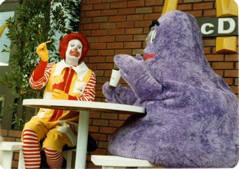 I Dont Recall The Name Of This 15 Second Ronald Mcdonald And Grimace