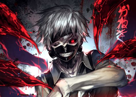 Guide d'achat ecran gamer : Fond d'écran : Tokyo Ghoul, Kaneki Ken, Anime, masque, Fan ...