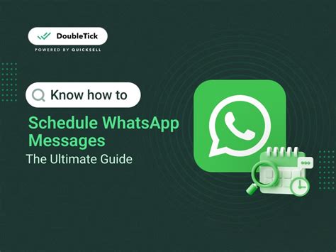 Know How To Schedule Whatsapp Messages On Android Ios And Web