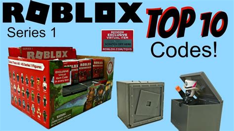 Roblox Toys Top 10 Codes My Full Series 1 Collection Youtube