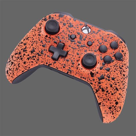 Xbox One Controller 3d Orange Splash Custom Controllers Touch Of