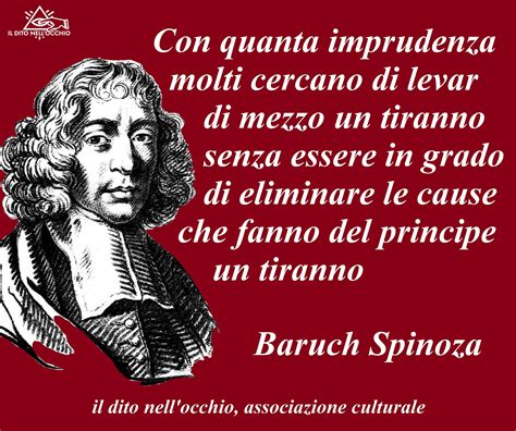 Baruch Spinoza Il Dito Nellocchio