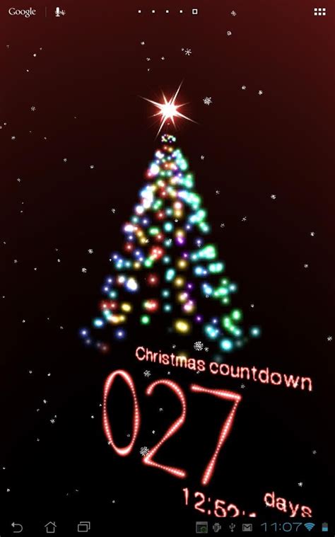 Christmas Countdown Live Wallpaper For Desktop Countdown Christmas