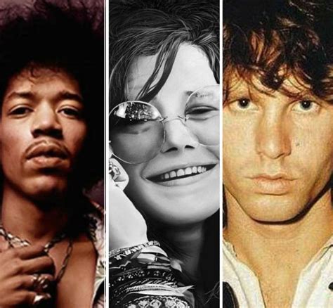 Jimi Hendrix Janis Joplin Jim Morrison Dago Fotogallery
