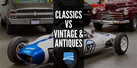 The difference between Classics, Vintage & Antique Cars