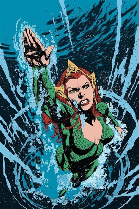 Thehappysorceress Mera By Ivan Reis Color By Thevatbrain Magic Monday