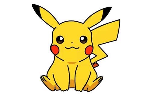 How To Draw Pikachu Easy Step By Step Pokemon Charact