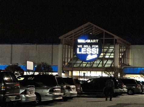 A since extensively renovated Walmart/Mars Supermarket in a former