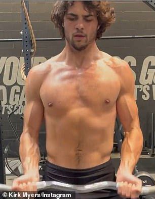 Noah Centineo Shows Off His Dramatic Physical Transformation As He Works Out Shirtless