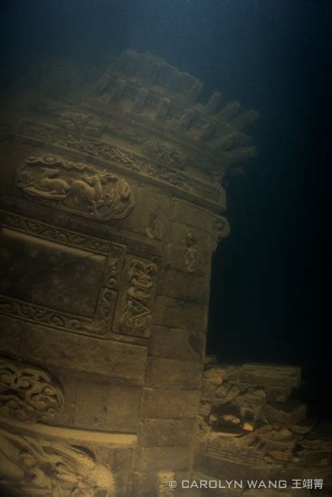 Dive The Ancient Ruins Of Lion City In Qiandao Lake Underwater