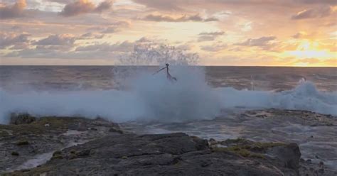 Photographer Wiped Out By Wave While Shooting Seascape Tutorial