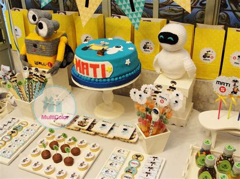 Empty frames for wall decor; Wall-E Birthday Party Ideas | Photo 6 of 12 | Catch My Party