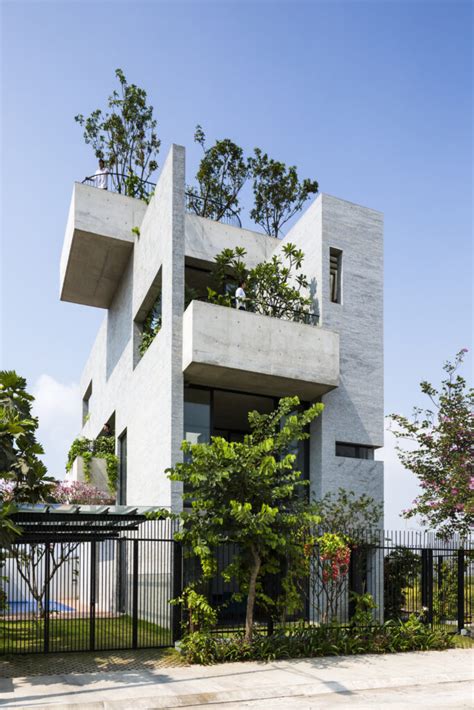 Planes And Plants Vo Trong Nghia Architects Binh House In Ho Chi Minh