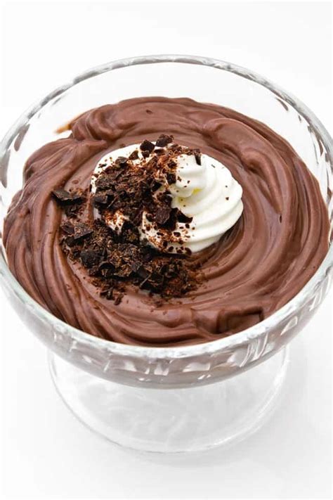 Homemade Dark Chocolate Pudding Errens Kitchen