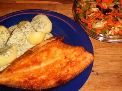 Gebratene Scholle Rezept mit Bild