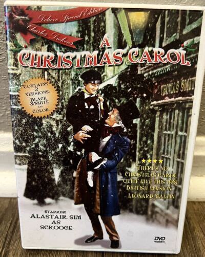 A Christmas Carol Colorized Black And White Edition Dvd 89859820120
