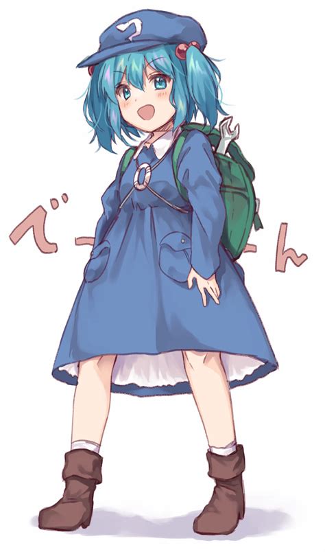 Kawashiro Nitori Nitori Kawashiro Touhou Image By Kizitora Hato