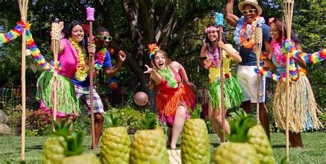 Luau Party Games & Toys Party City  Hawaiian party theme, Luau games