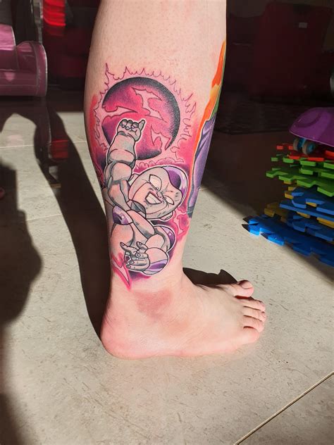 New Addition To My Dragonball Leg Frieza Sama Ohhohoho Done By Steve At