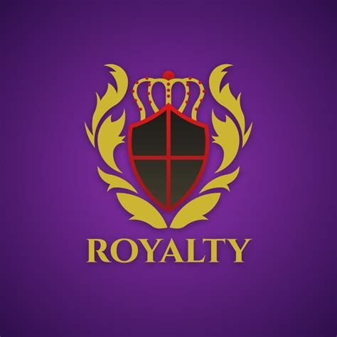 Royalty Crest Vector Logo Roven Logos