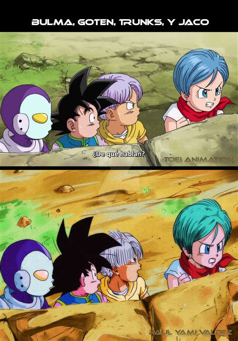 Check spelling or type a new query. Bulma-Goten-Trunks-Jaco by Yamivisualkei on DeviantArt