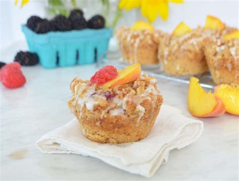 Peach Crumb Muffin Recipe Vegan Phoebe S Pure Food
