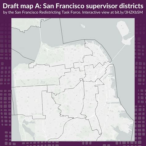 Heres The First Draft Map Of Sfs New Supervisor Districts