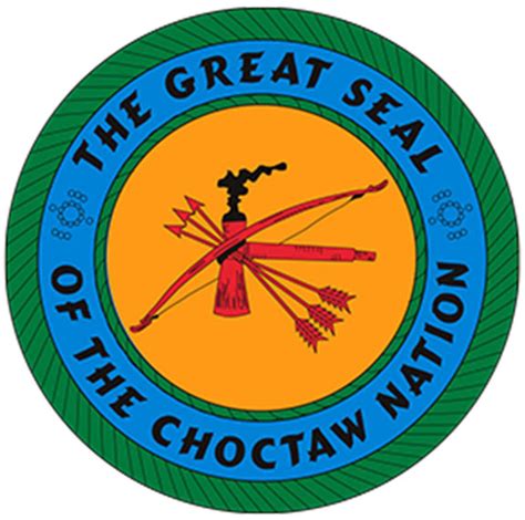 The Great Seal Of The Choctaw Nation Self Adhesive Decal Etsy