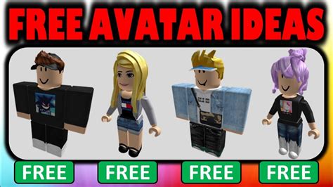 Share a screenshot of your very own roblox avatar and see what other's think about it. The BEST FREE ROBLOX Avatar Outfit Ideas! - YouTube