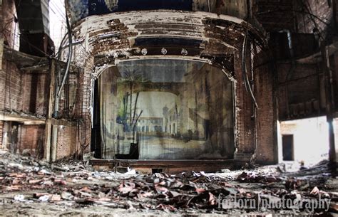 Desolate Theater Forlorn Photography