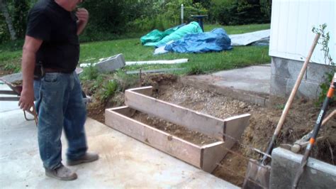 How To Build Forms For Concrete Steps Aimsnow7