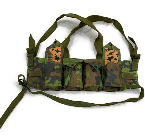Rhodesian Army Fereday And Sons Chest Rig Fireforce Webbing Etsy