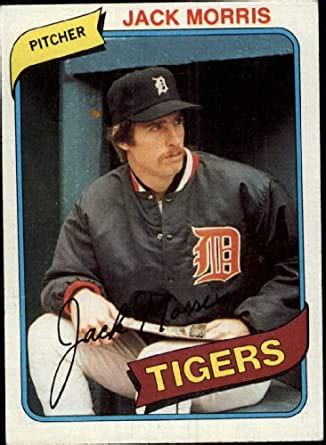 This is solely due to the fact that they had a less distribution than regular issue topps cards. Amazon.com: 1980 Topps Baseball Card #371 Jack Morris Mint: Collectibles & Fine Art