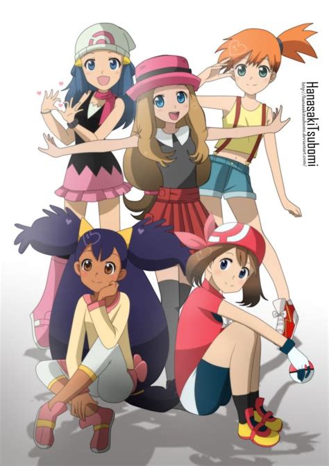 Pokegirls Akb0048 Style By Hanasakitsubomi Pokémon Heroes Pokemon Characters Pokemon