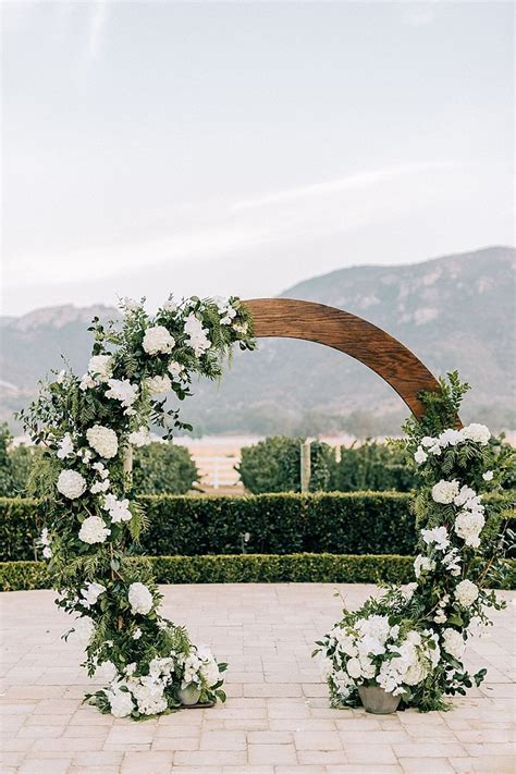 Classic Vineyard Elegance At Epona Estate Wedding Arch Outdoor