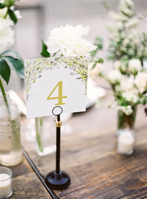 Table Numbers From Minted Elizabeth Anne Designs The Wedding Blog