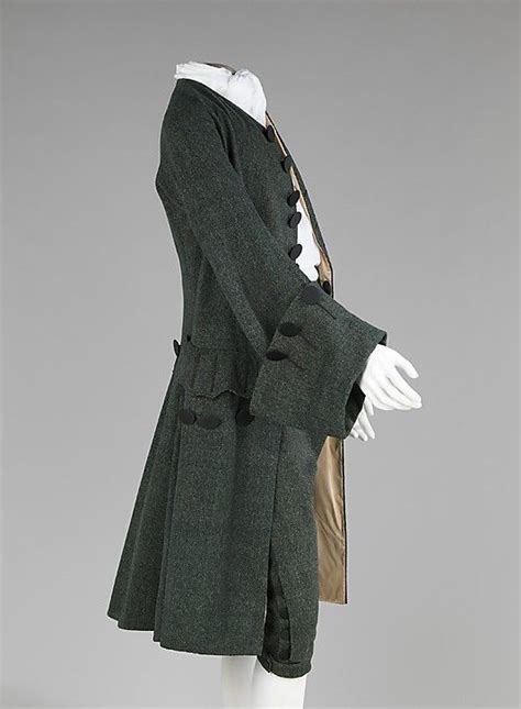 Suit British The Metropolitan Museum Of Art 18th Century Fashion 18th Century Clothing