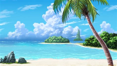 The Beach Other Anime Background Wallpapers On Desktop Nexus Image My