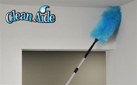 Microfiber duster for cleaning with extension pole (stainless steel), extra long 100 inches, with bendable head, extendable duster for cleaning high ceiling fan, cars. Amazon.com: CleanAide Eurow Electrostatic Duster with 3 ...