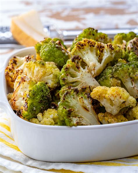 Parmesan Roasted Broccoli For The Perfect Clean Side Dish Recipe