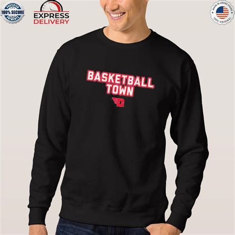 Dayton Basketball Town Shirt Hoodie Sweater Long Sleeve And Tank Top