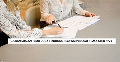 Pegawai sedang berkhidmat dalam perkhidmatan penolong pegawai penguat kuasa adalah layak dipertimbangkan oleh pihak berkuasa melantik berkenaan untuk peningkatan secara lantikan ke jawatan pegawai penguat kuasa gred kp41, tertakluk kepada. Contoh Soalan Temuduga Penolong Pegawai Penguatkuasa KP29